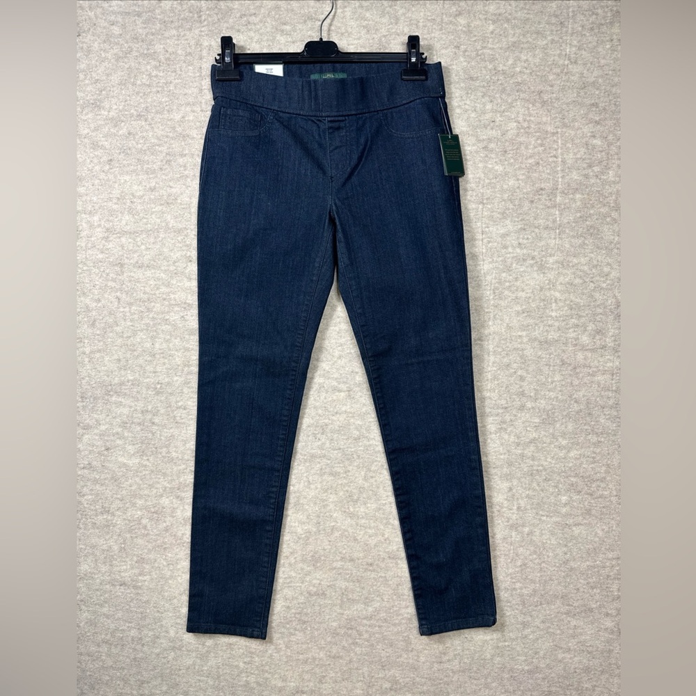 LRL Ralph Lauren jeans pull on leggings Women's Dark Blue Jeans